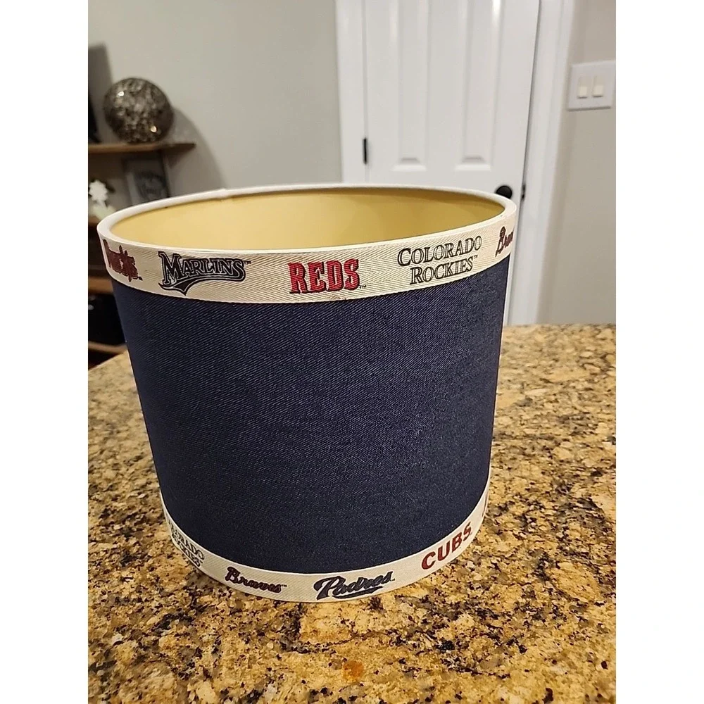 MLB Major League Baseball Team Logo Heavy Canvas Table‎ Lamp Shade